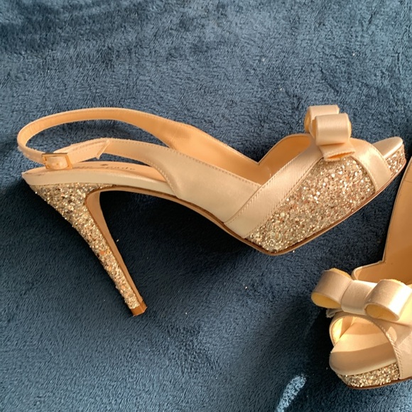 Kate spade glitter and bow heels - Picture 4 of 16